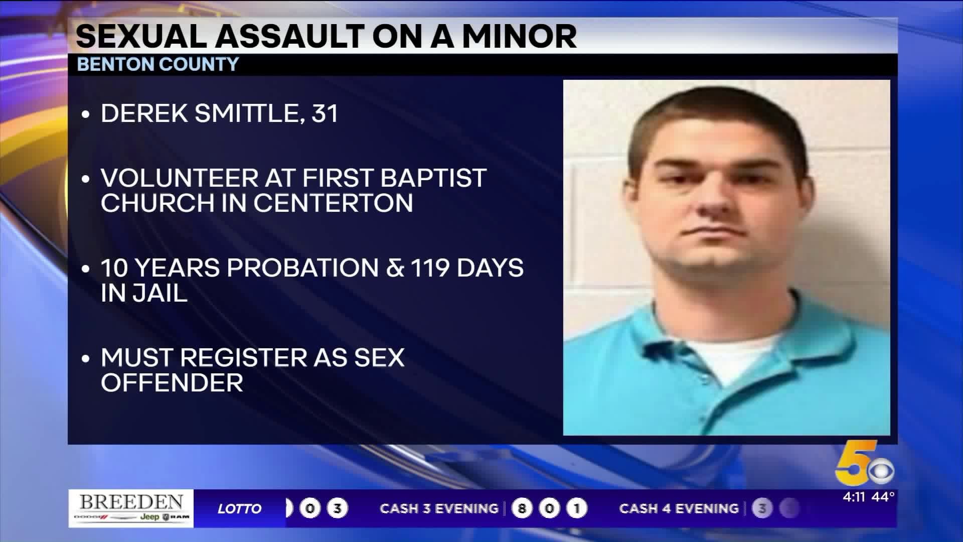 Former Church Youth Volunteer Sentenced For Sexual Assault In Benton County