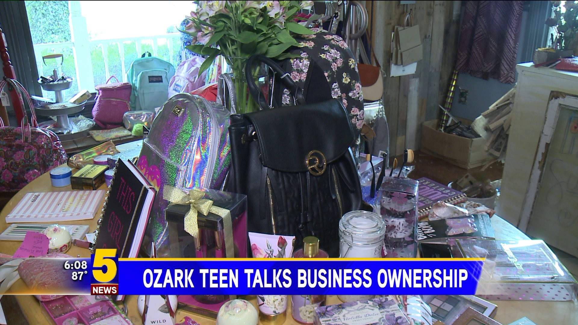 Ozark Teen Talks Business Ownership