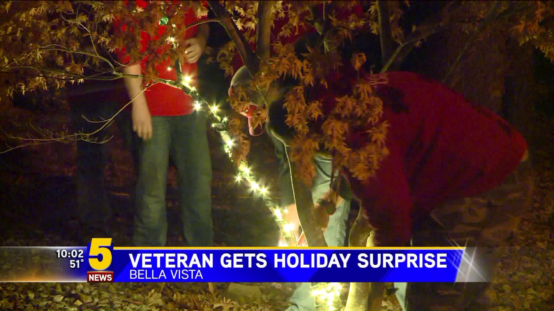 Veteran Gets Holiday Surprise