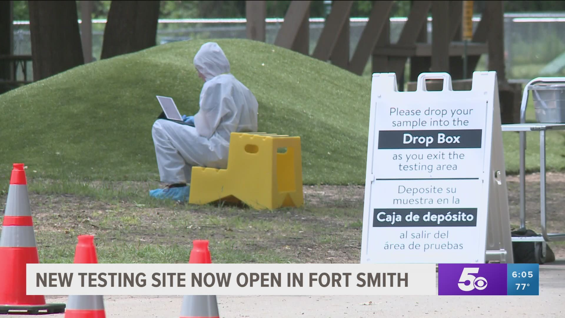 New coronavirus testing site in Fort Smith