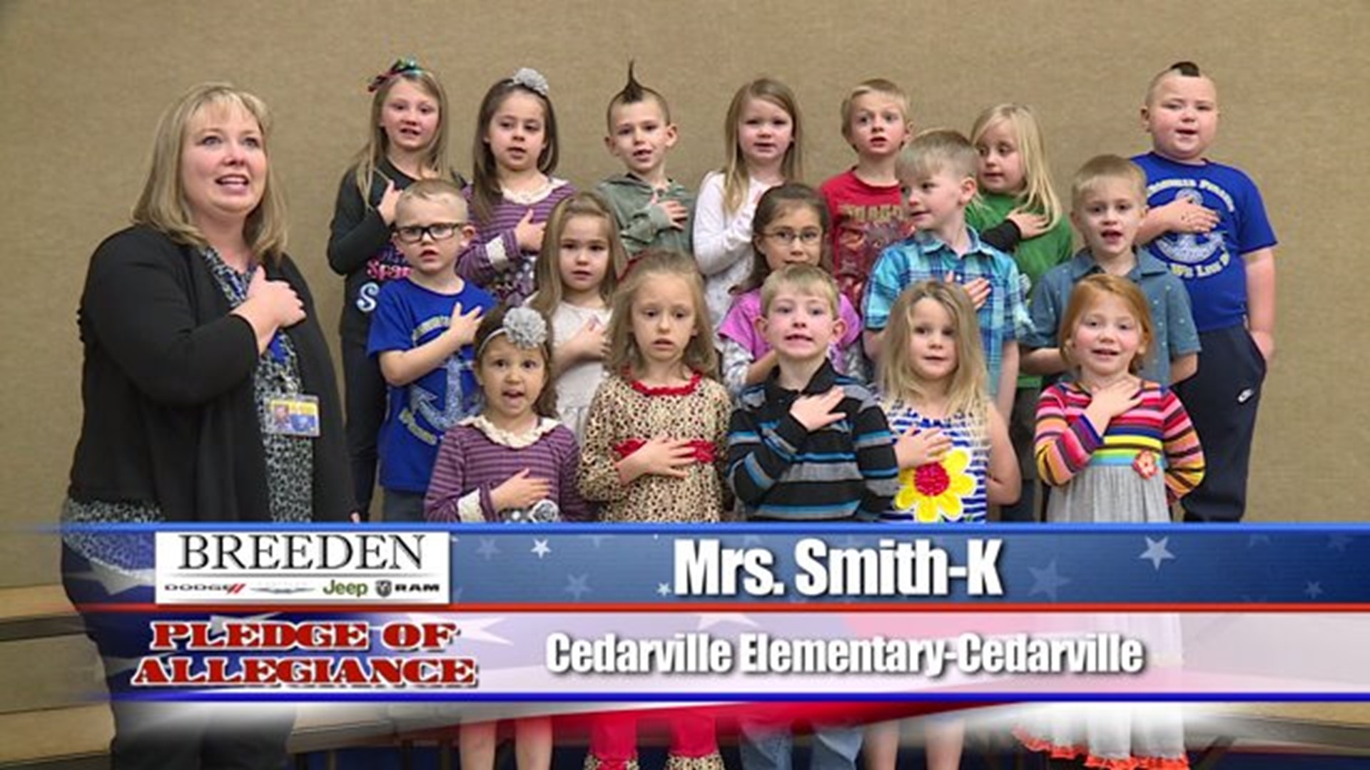 Mrs. Smith  Kindergarten  Cedarville Elementary  Cedarville