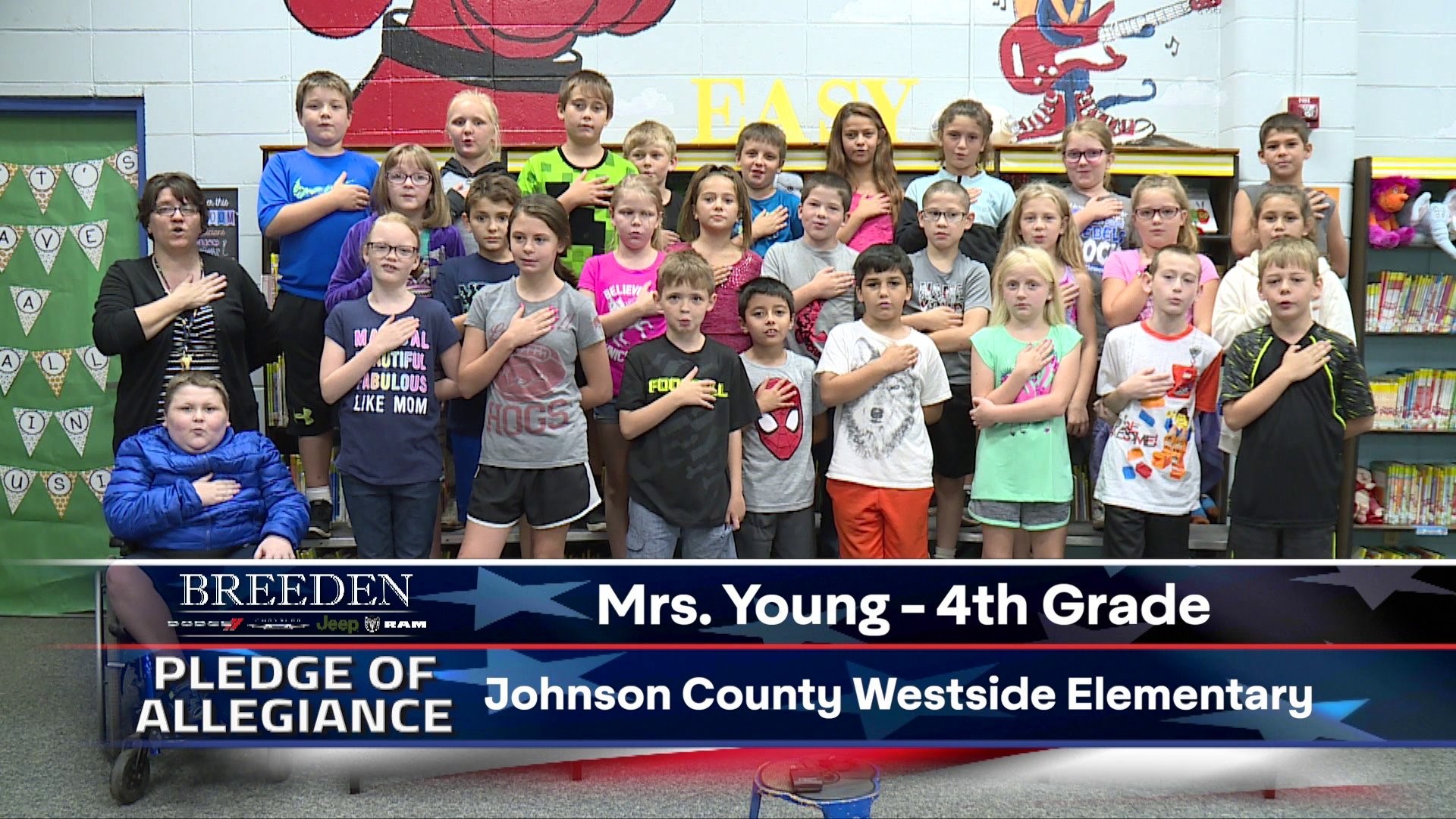 Mrs. Young  4th Grade Johnson County Westside Elementary