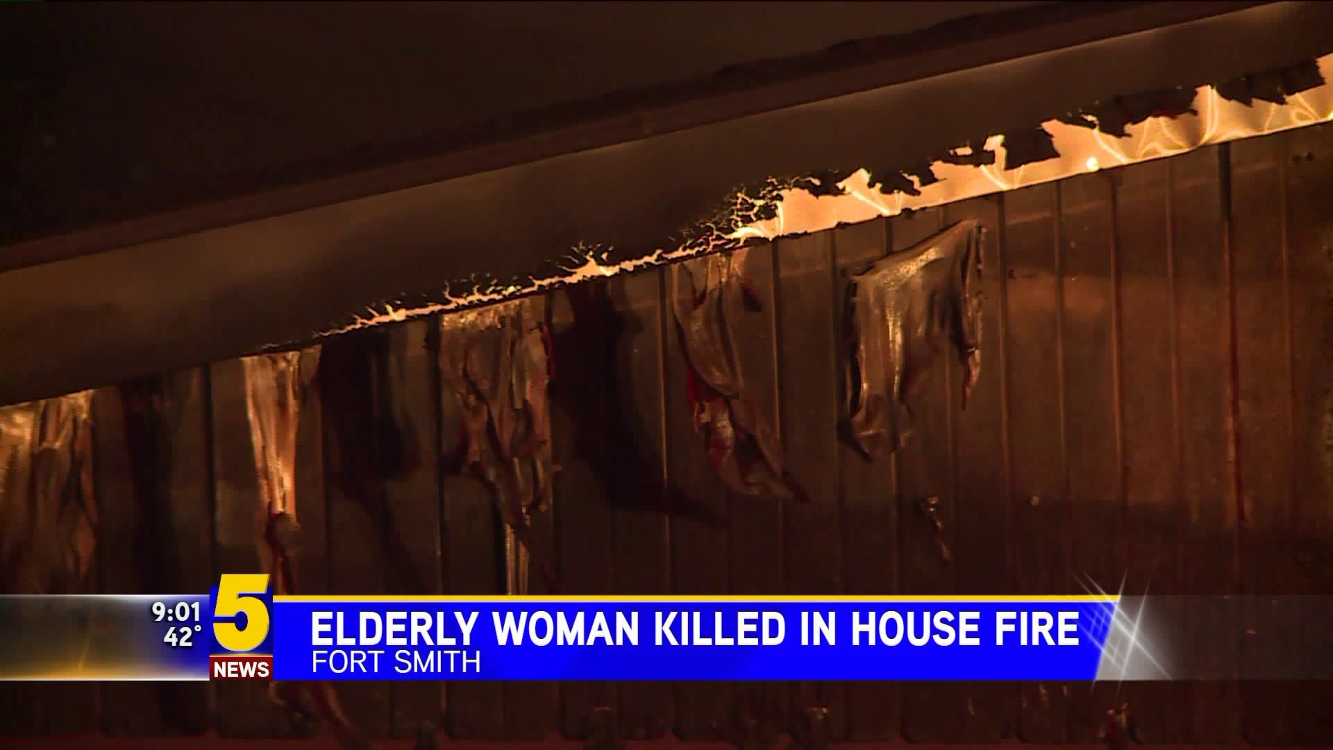 Elderly Woman Killed In House Fire