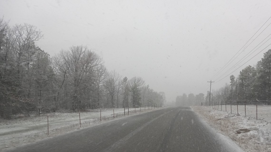 Snow in Arkansas Viewer pictures sent from across the state