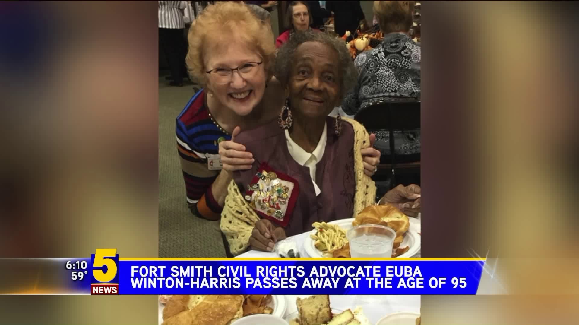 Fort Smith Civil Rights Advocate Euba Winton-Harris Dies