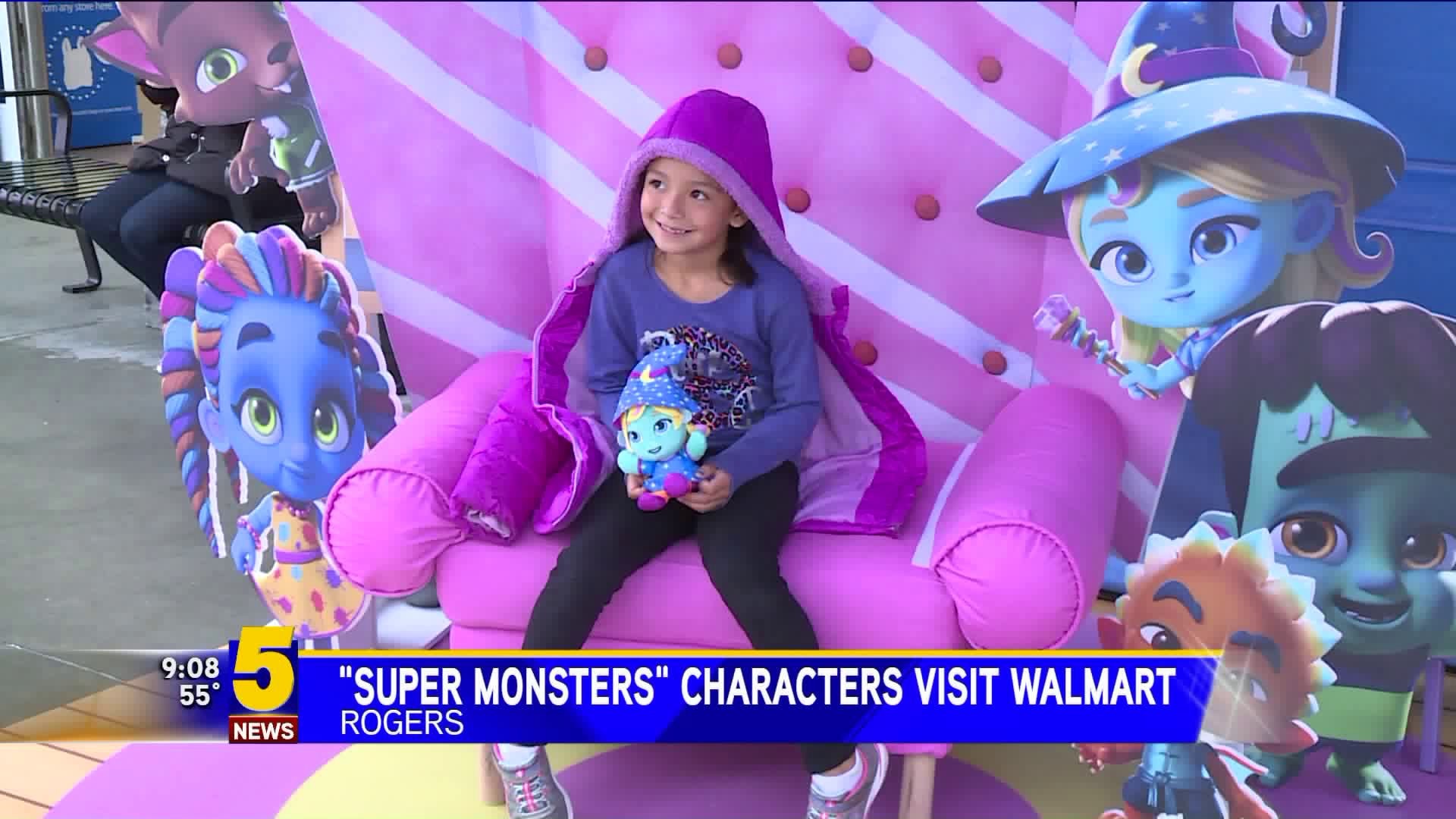 "Super Monsters" Visit Walmart