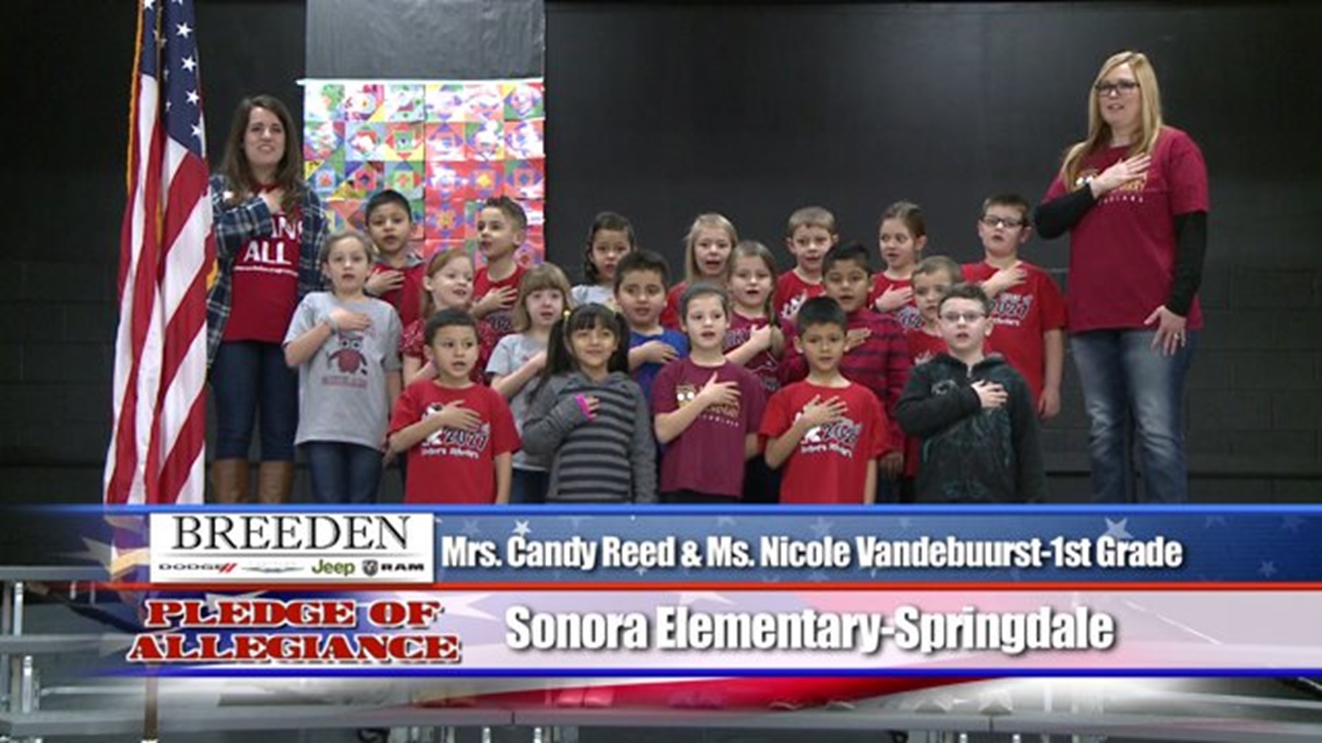 Sonora Elementary, Springdale - Mrs. Candy Reed & Ms. Nicole Vandebuurst - 1st Grade
