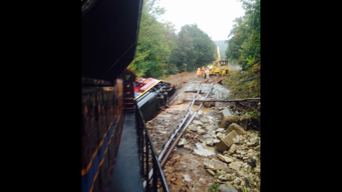 VIDEO Train Derails Near Chester