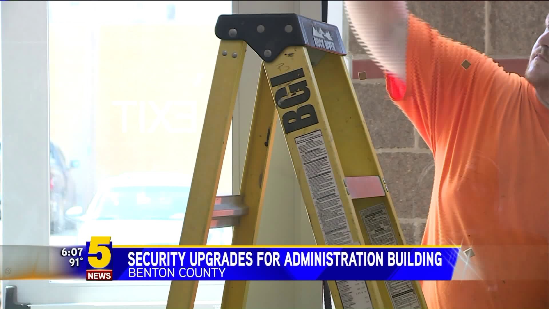 Security Upgrades At Admin Office In Benton County