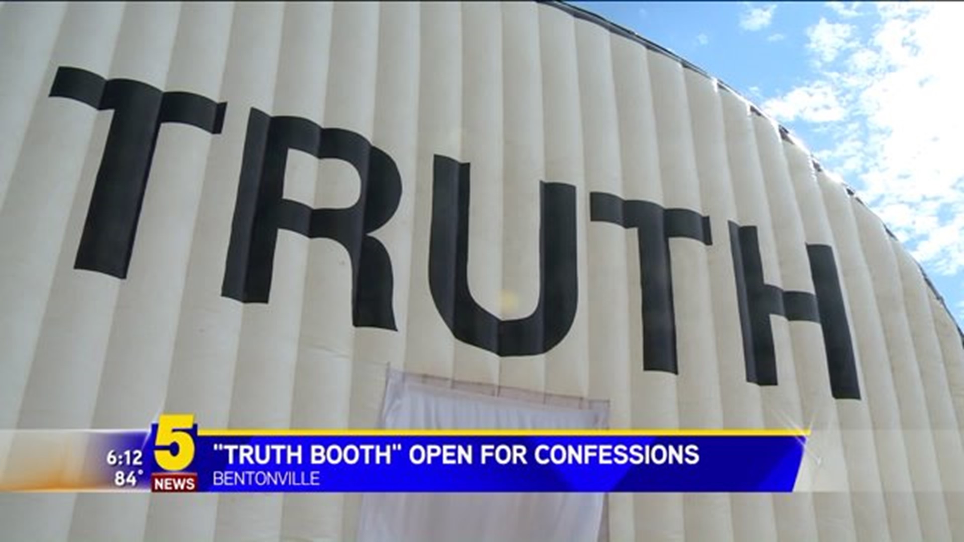 "Truth Booth" Open For Confessions