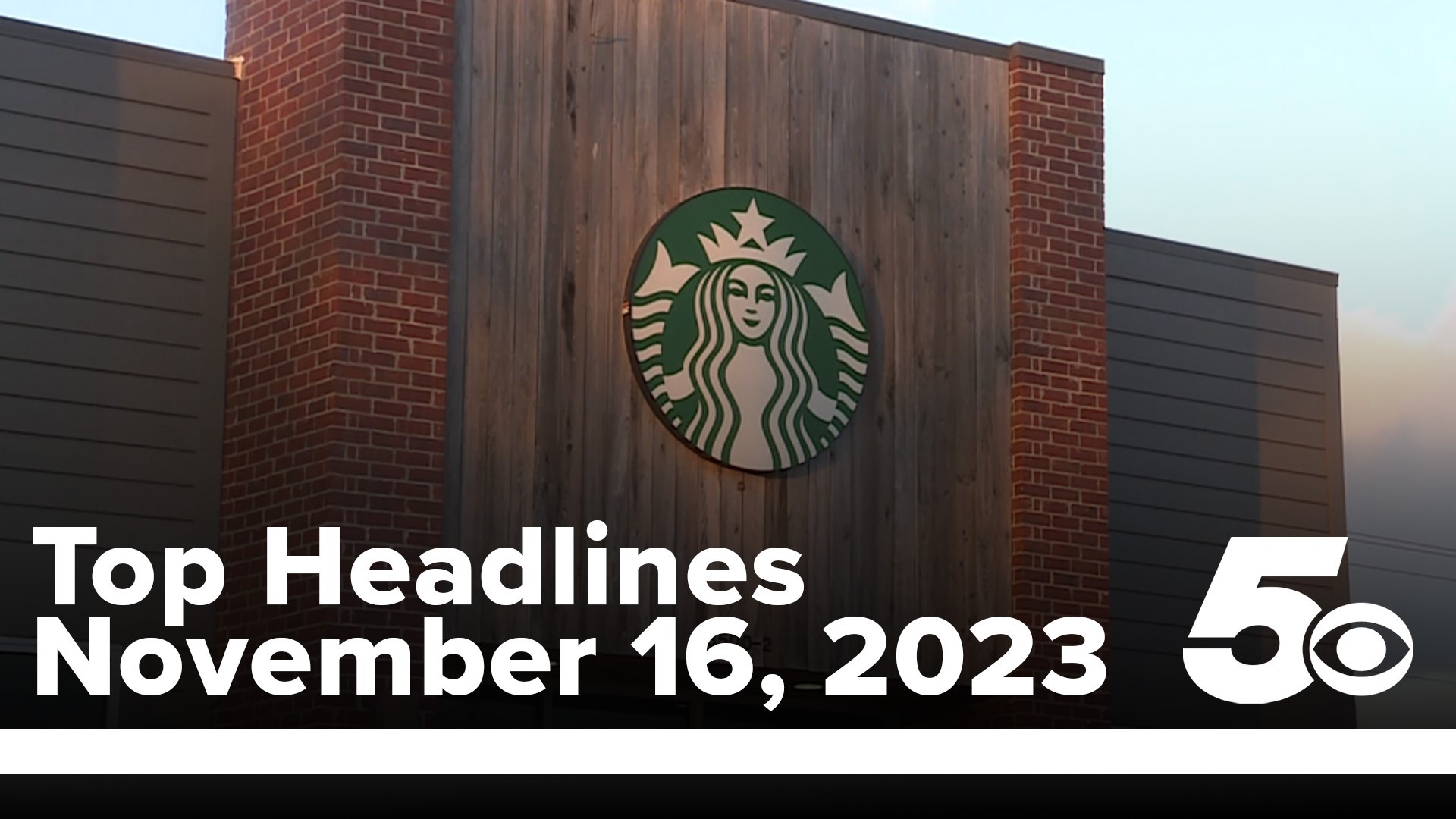 Starbucks workers in Fayetteville have decided to join a nationwide strike, according to a press release. Find out why on your 5NEWS Top Headlines.