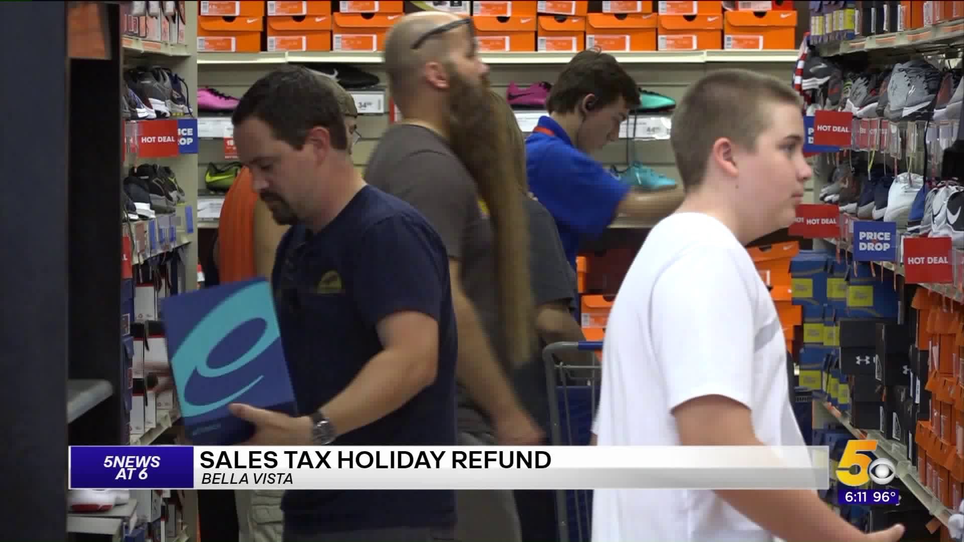 Sales Tax Holiday Refund