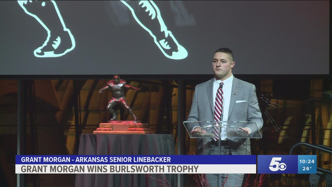 Grant Morgan wins Burlsworth Trophy