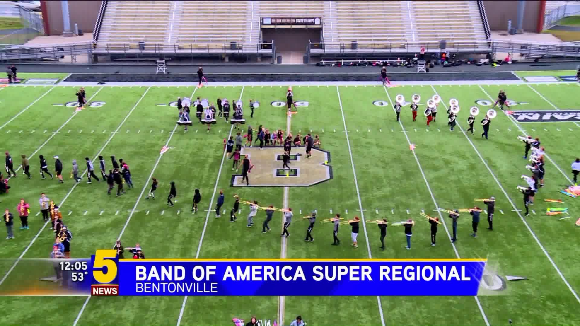Bentonville Pride Marching Band Headed To Super Regional Competition