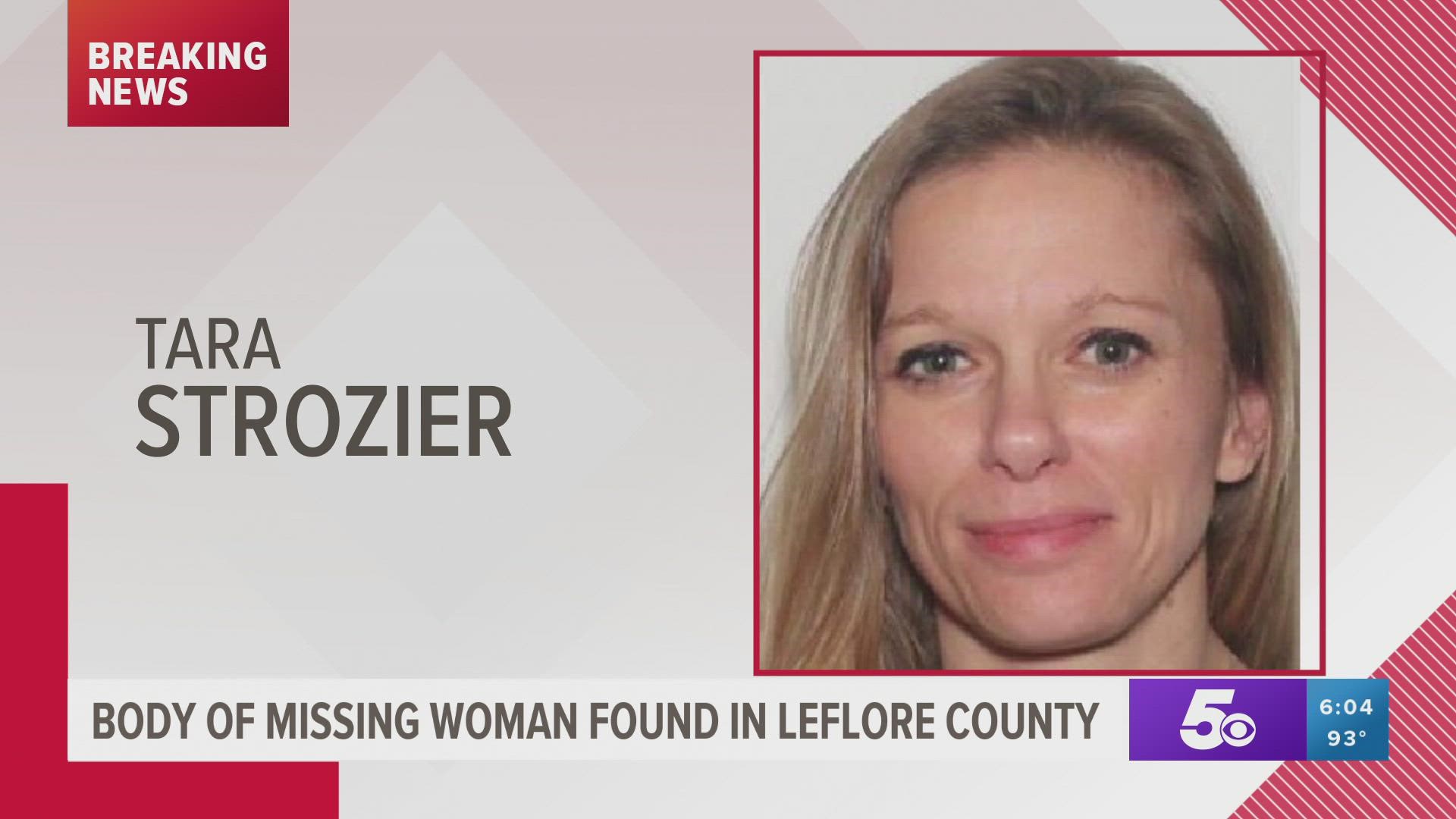 40-year-old Tara Strozier was listed as missing by police on July 19, 2021. Her body was located in a pond near Rock Island on Thursday.