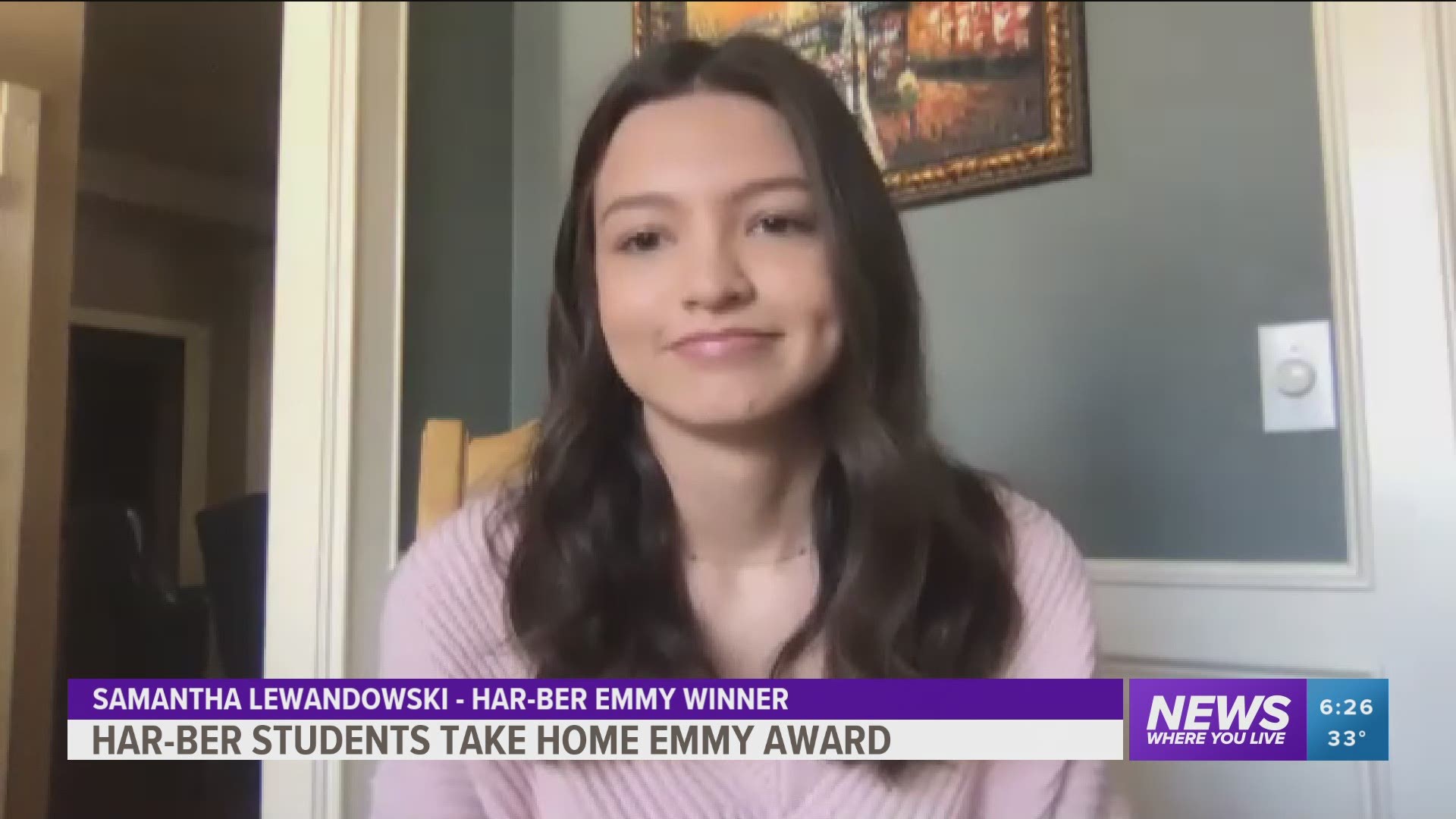 Har-Ber students win Emmy award