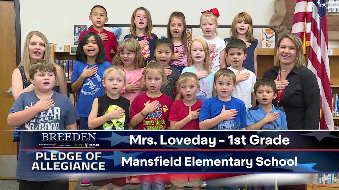 Mrs. Loveday 1st Grade Mansfield Elementary School