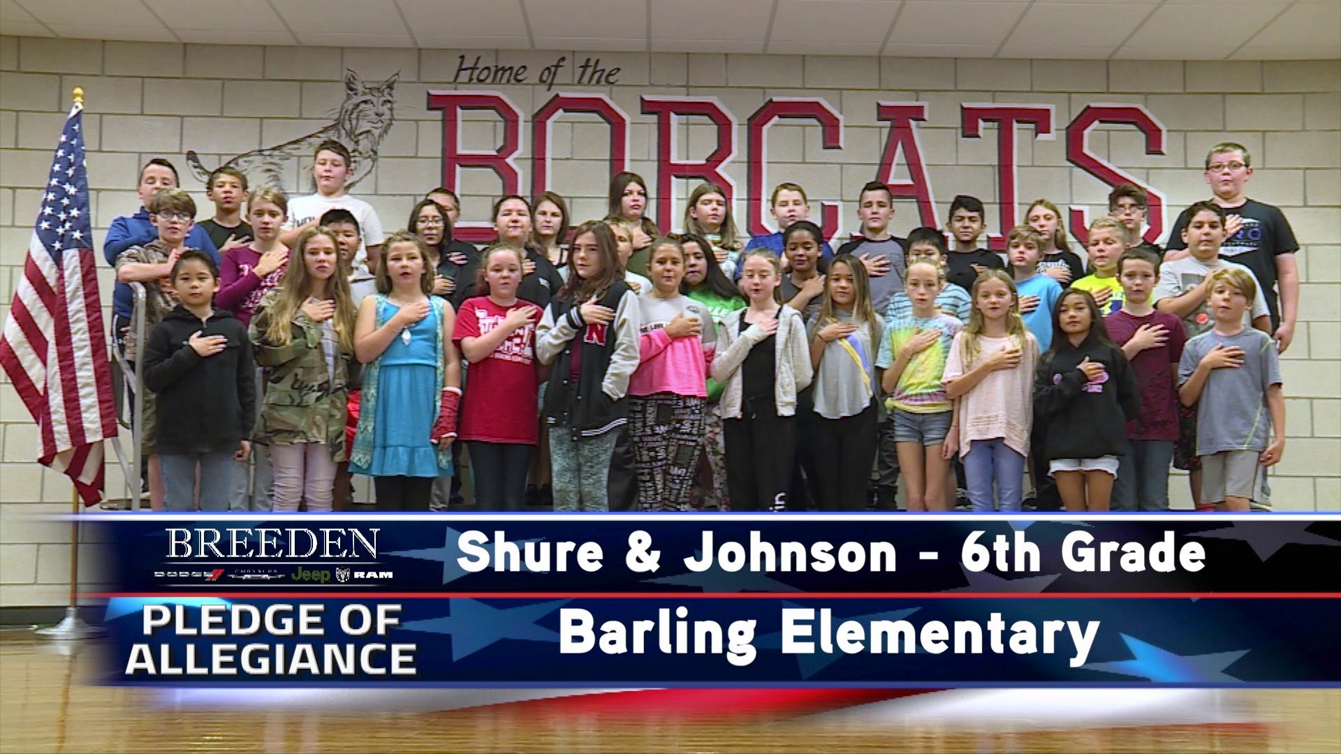 Shure & Johnson  6th Grade Barling Elementary