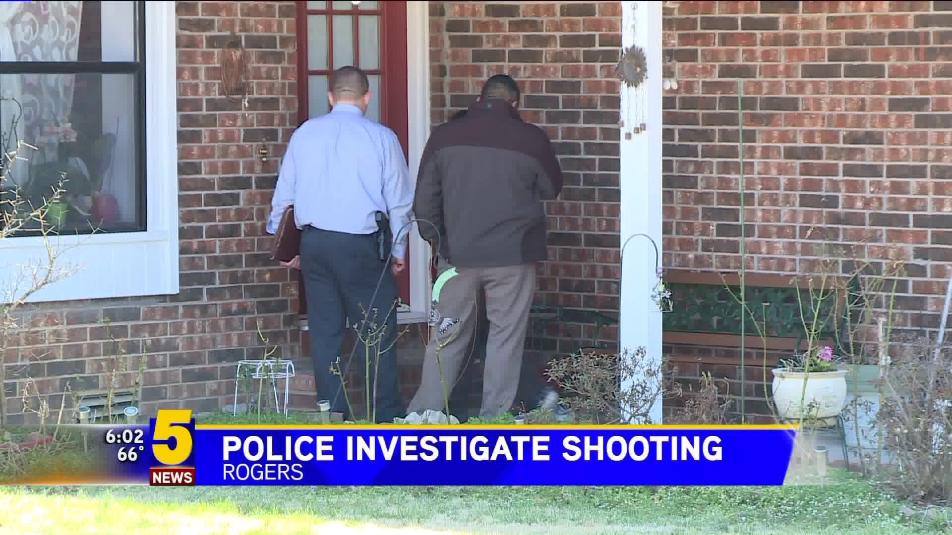 Police Investigating Shooting At Rogers Home