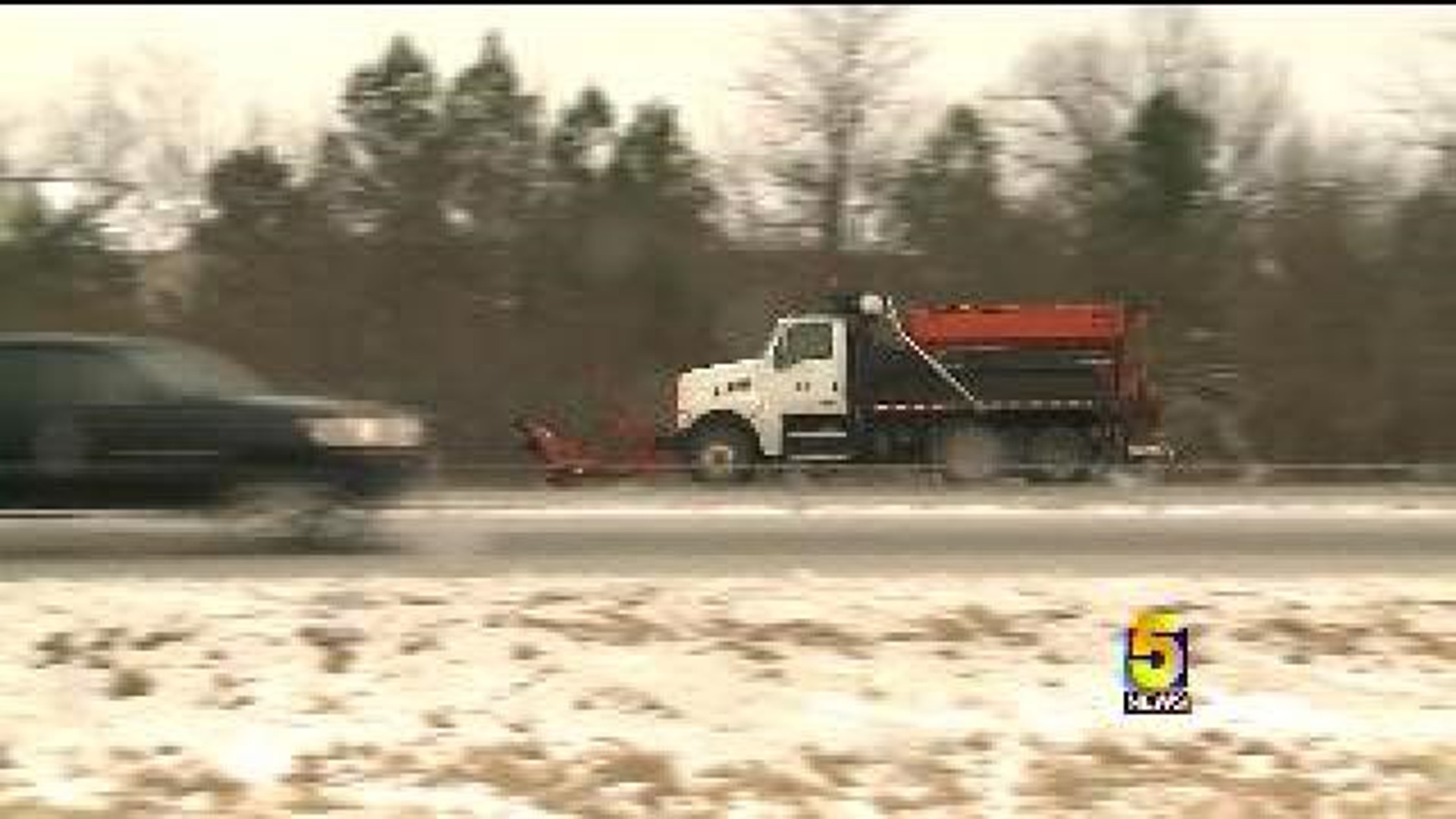 Freezing Rain Causes Icy Road Conditions in NWA