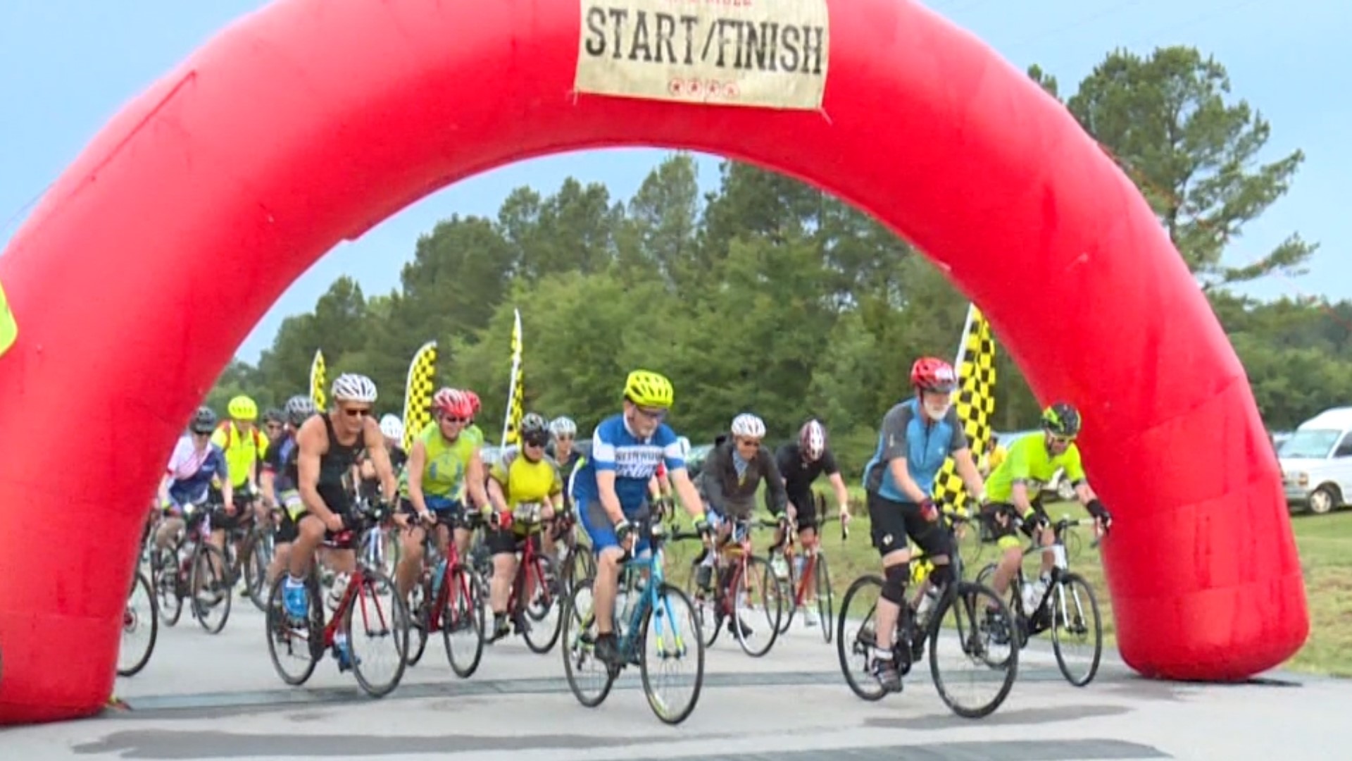 The 13th Annual True Grit 105 Bike Ride took place in Fort Smith. All money raised in the event goes to the Backpack Program at the Community Services Clearinghouse.