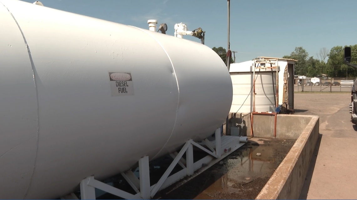 Higher diesel fuel prices are beginning to take a toll on local trucking companies