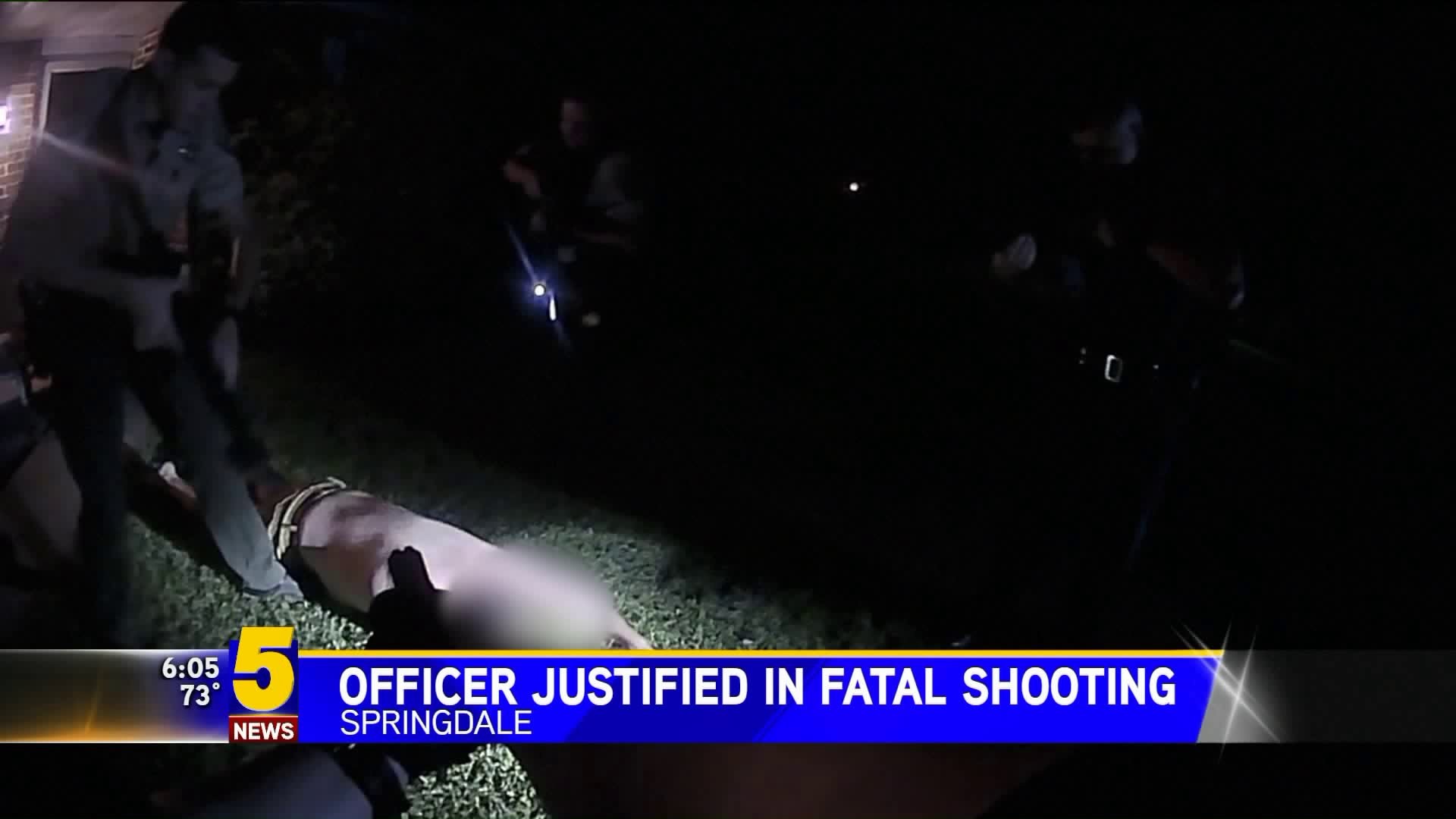 Springdale Officer Cleard In Fatal Shooting