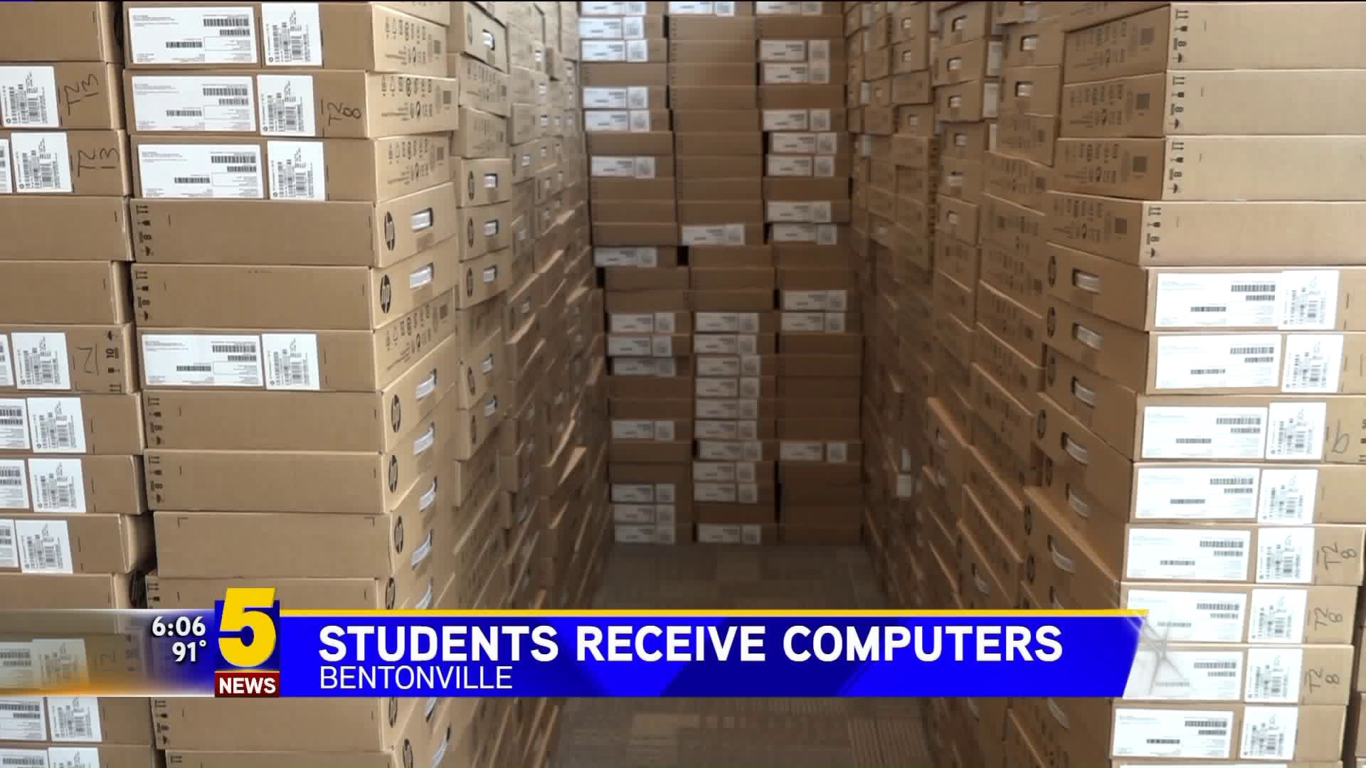 Students Recieve Chromebooks