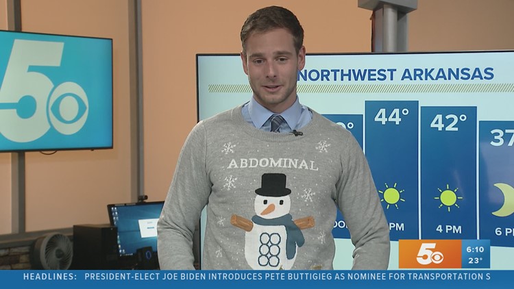 Tyler's reveal: 5NEWS Ugly Christmas Sweater Contest