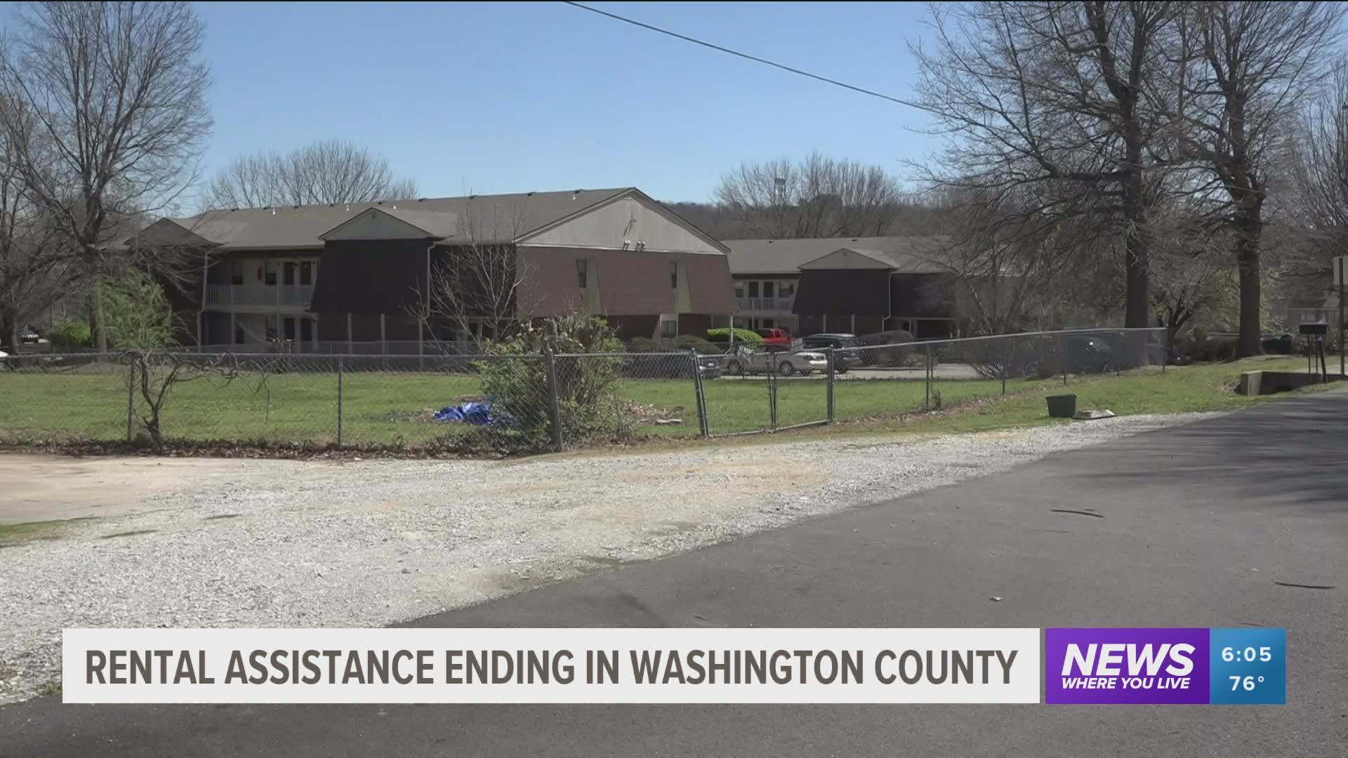 Over 3,000 Washington County residents participating in the Rental Assistance Program received a letter saying the program had insufficient funds.