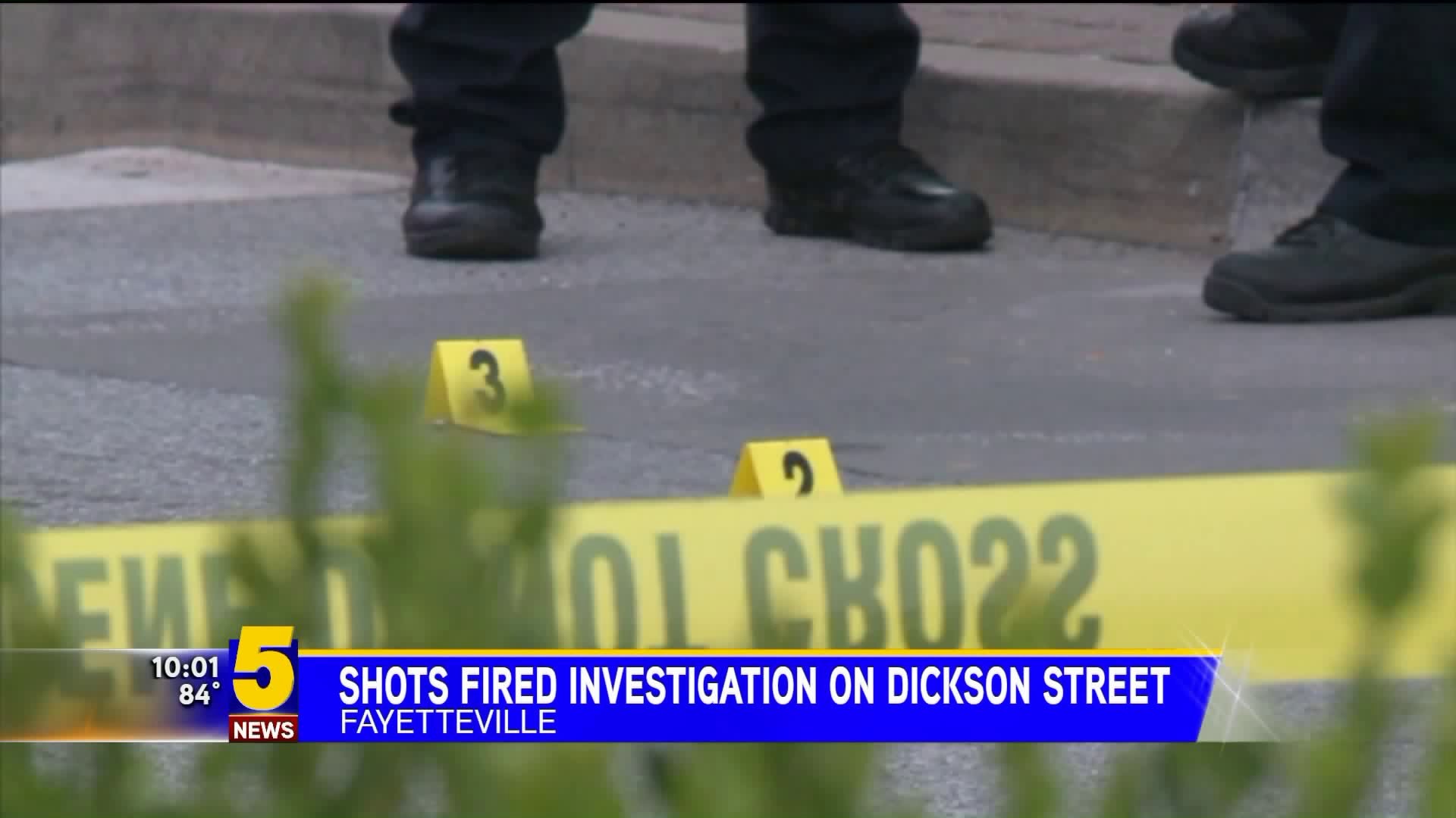 Shots Fired On Dickson Street