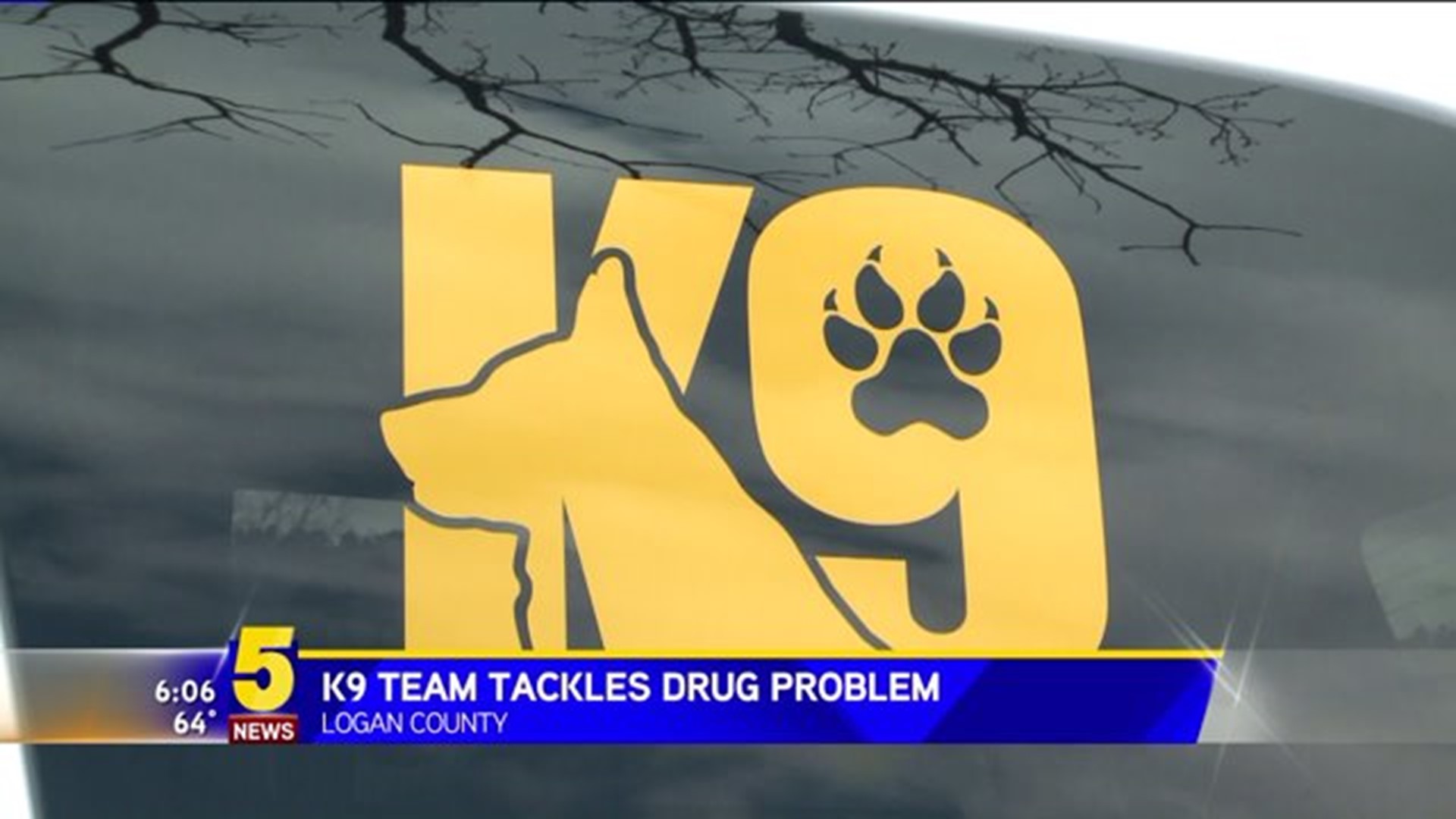 K9 Team Tackles Drug Problem