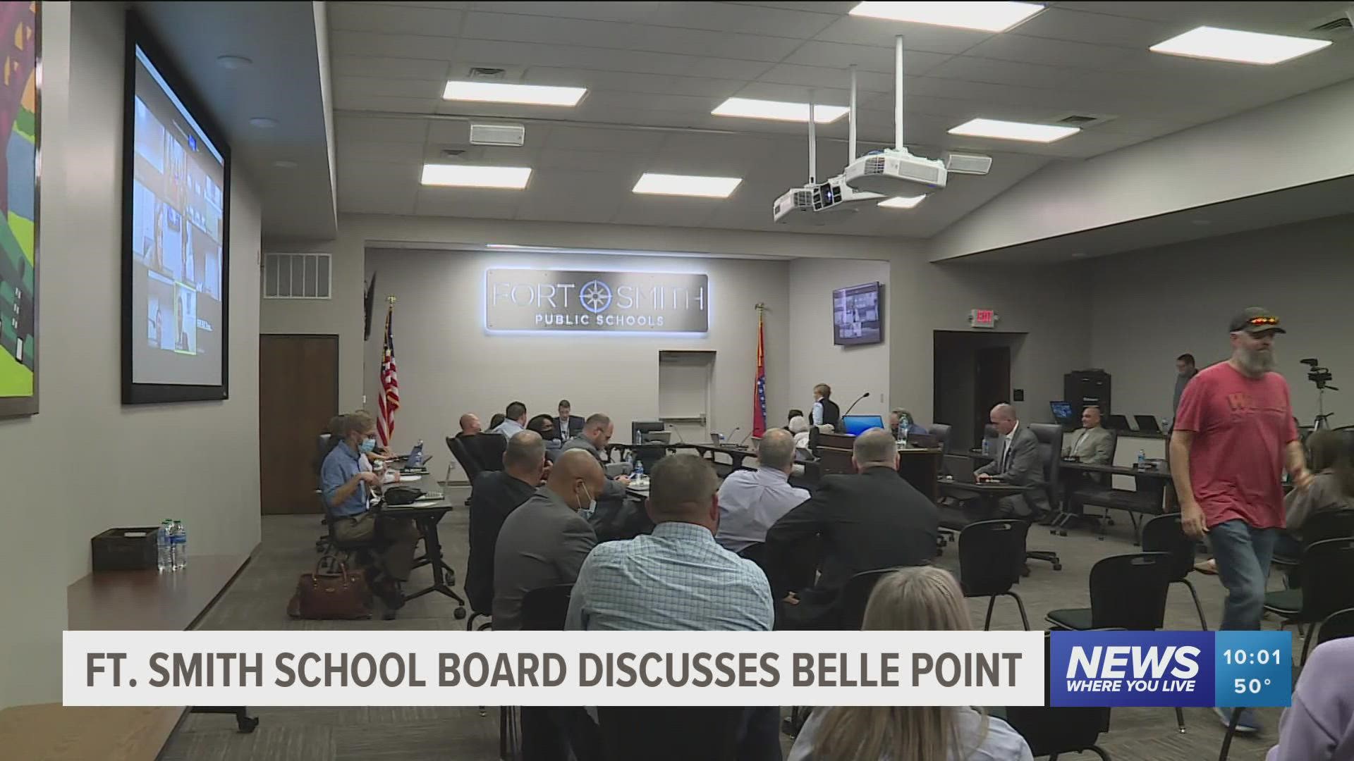 The Fort Smith School Board is possibly handing over the alternative learning program to a private contractor.