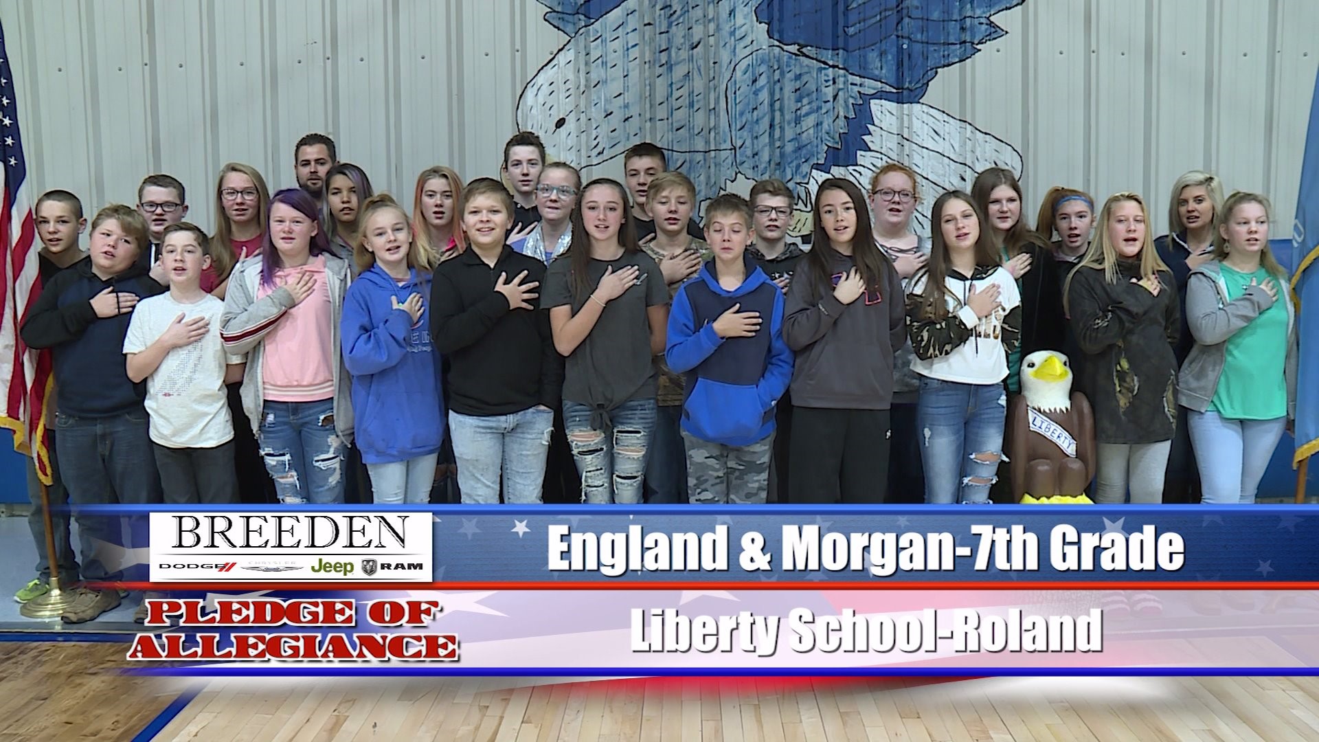 England & Morgan  7th Grade Liberty School, Roland