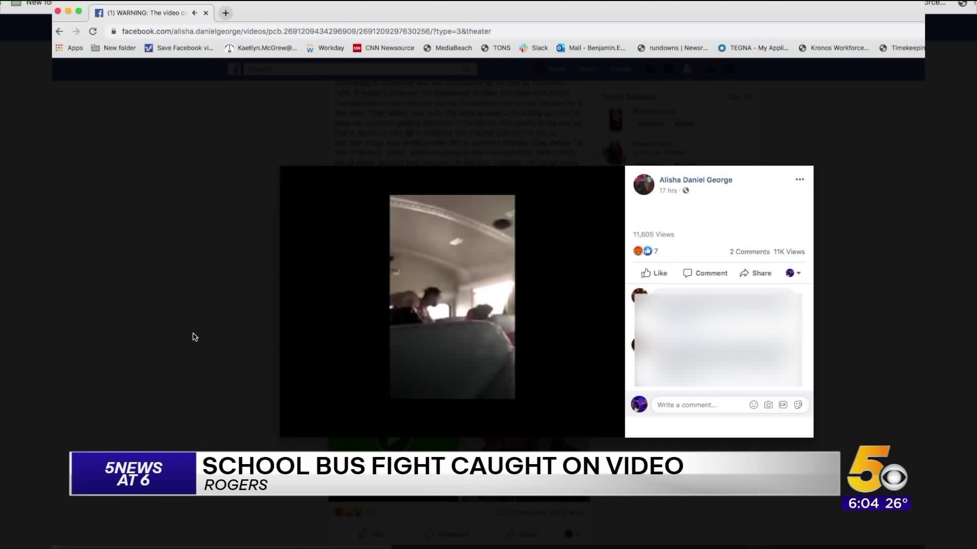 Rogers Police Address Shocking Fight Video On School Bus