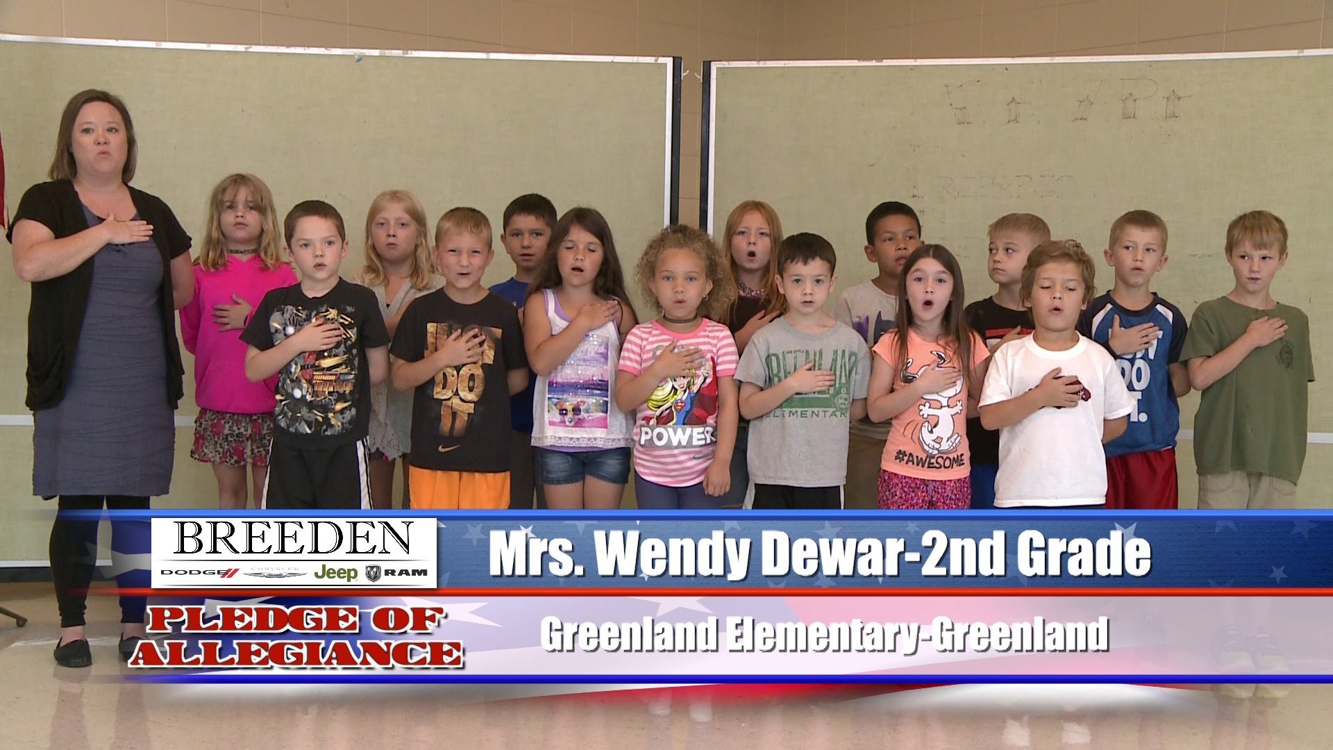 Mrs. Wend Dewar -2nd Grade  Greenland Elementary - Greenland