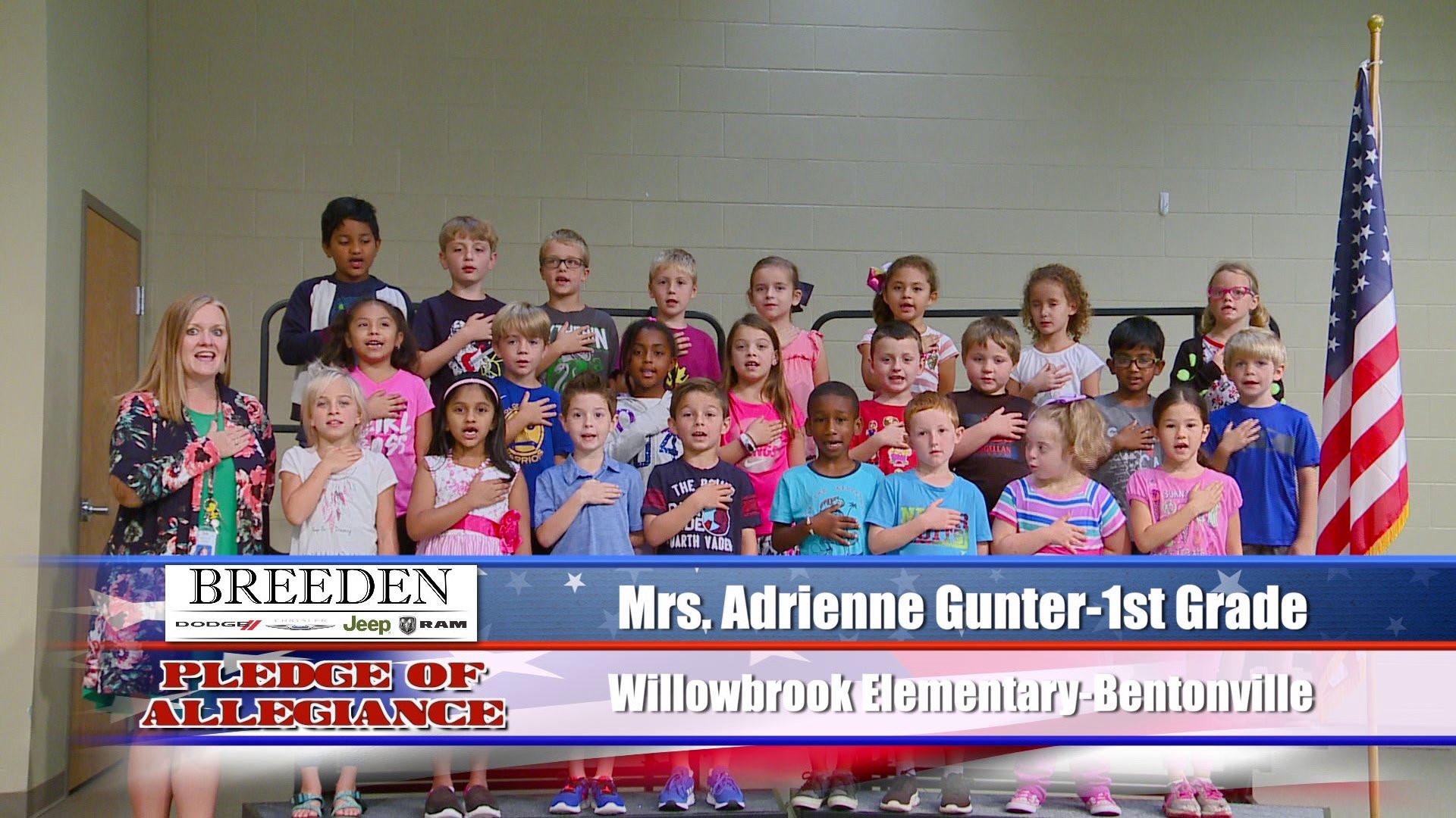Mrs. Adrienne Gunter  1st Grade Willowbrook Elementary, Bentonville