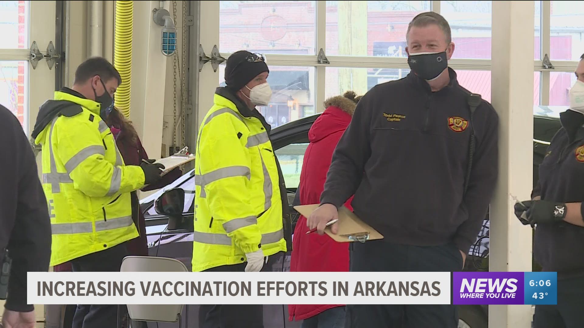 The governor announced that anyone in Phase 1-C is now eligible for the COVID-19 vaccine, but the state has not yet received an increased number of doses.