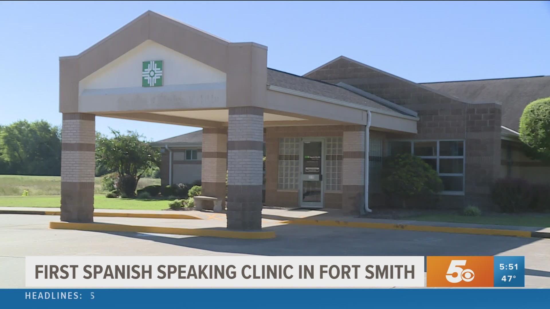 Baptist Health opened a new primary care clinic to help eliminate language barriers for Spanish-speaking residents in the River Valley.