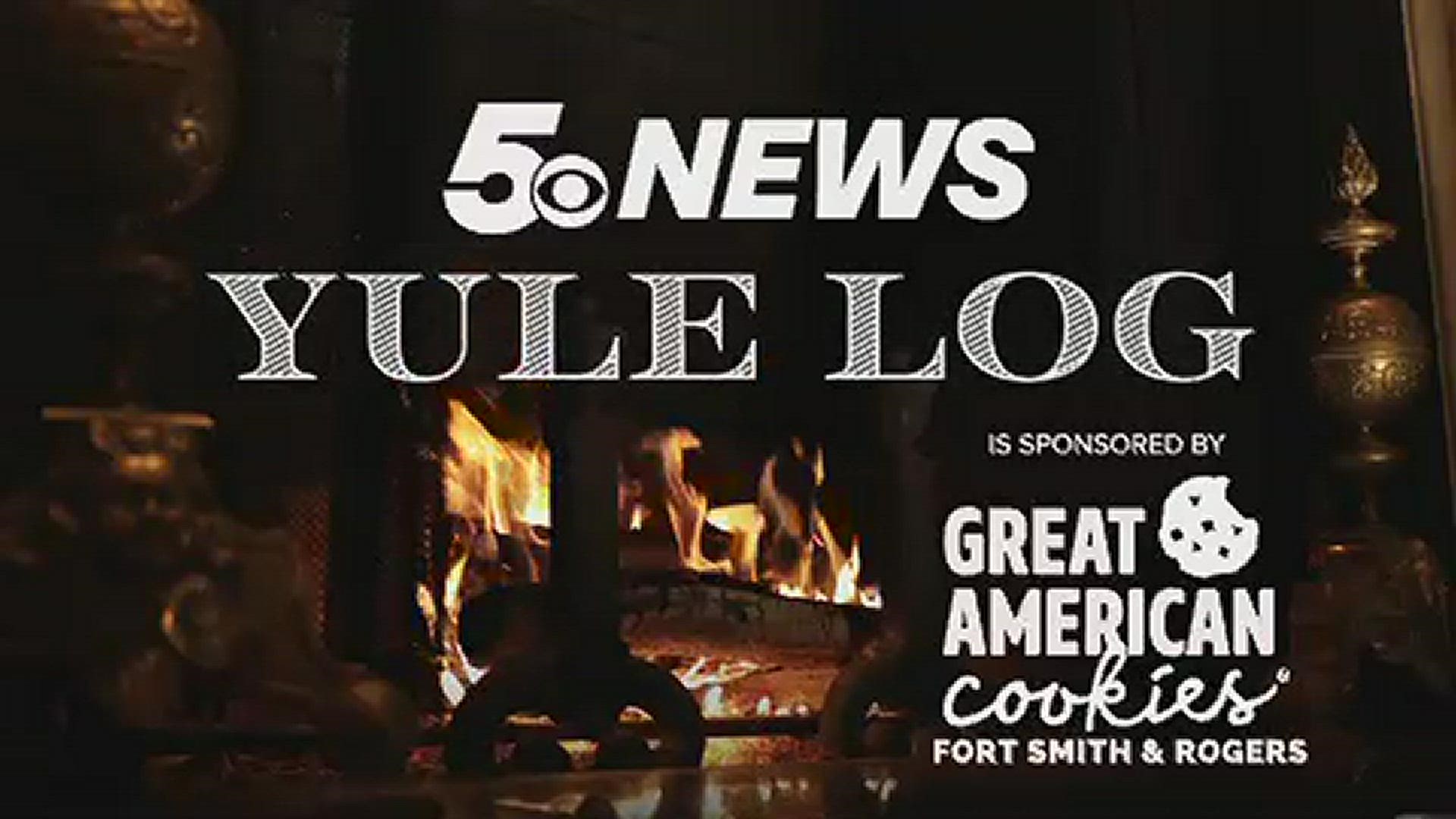Merry Christmas! Enjoy the yule log and Christmas story readings from the 5NEWS Team.