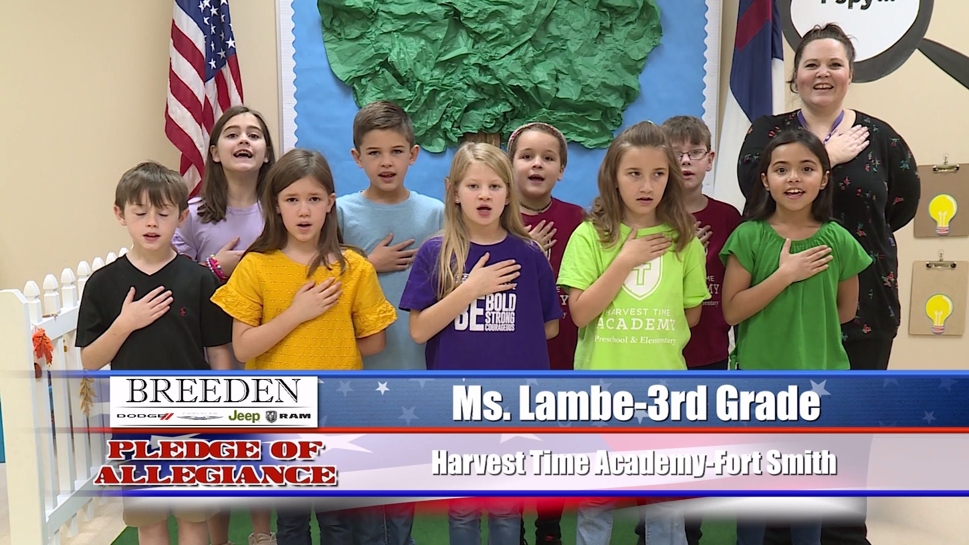 Ms. Lambe -3rd Grade Harvest Time Academy, Fort Smith