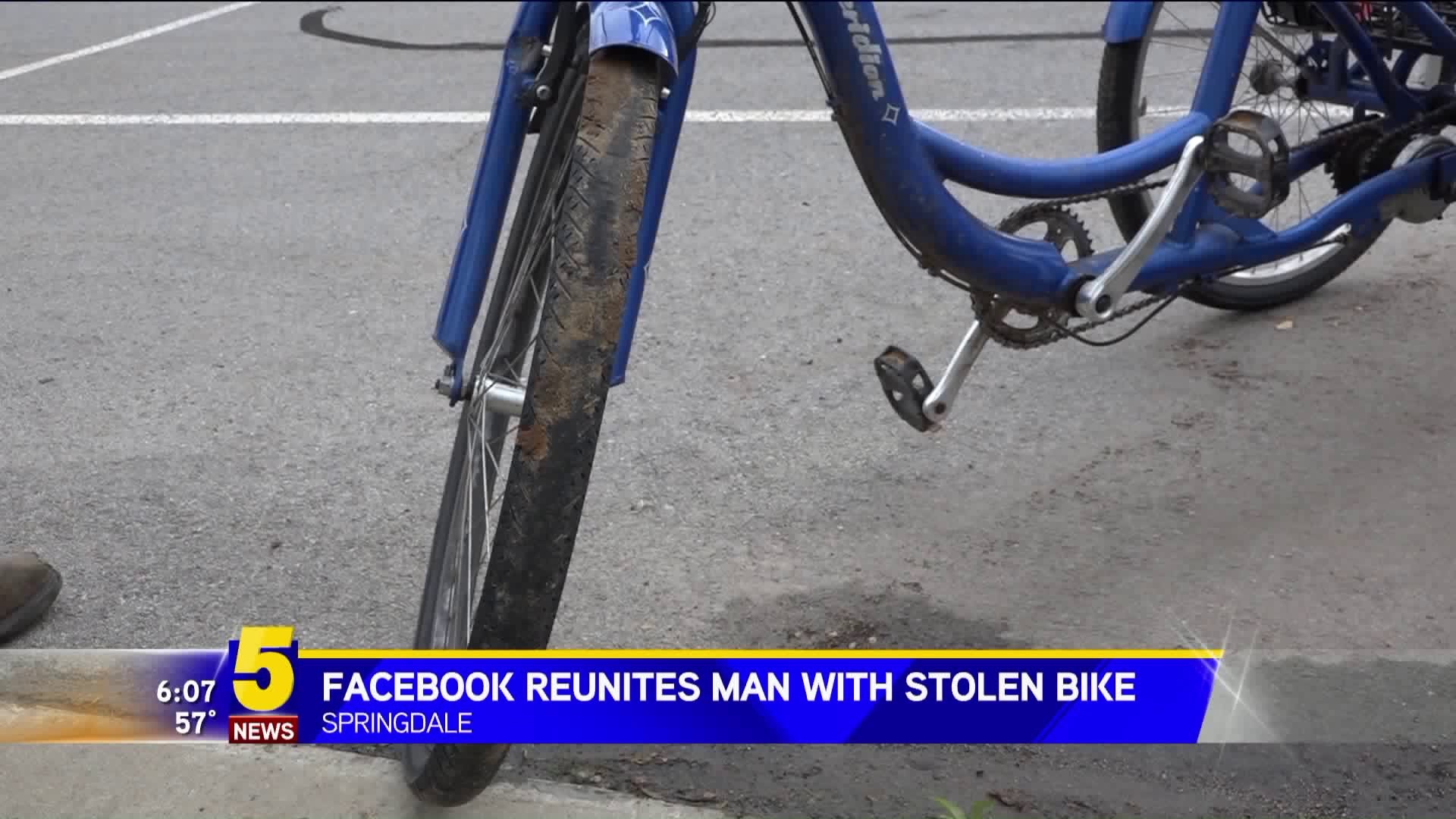 Facebook Used To Recover Stolen Bike