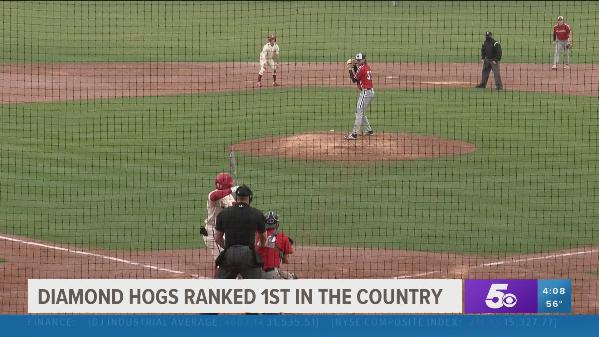 Diamond Hogs ranked 1st in the country