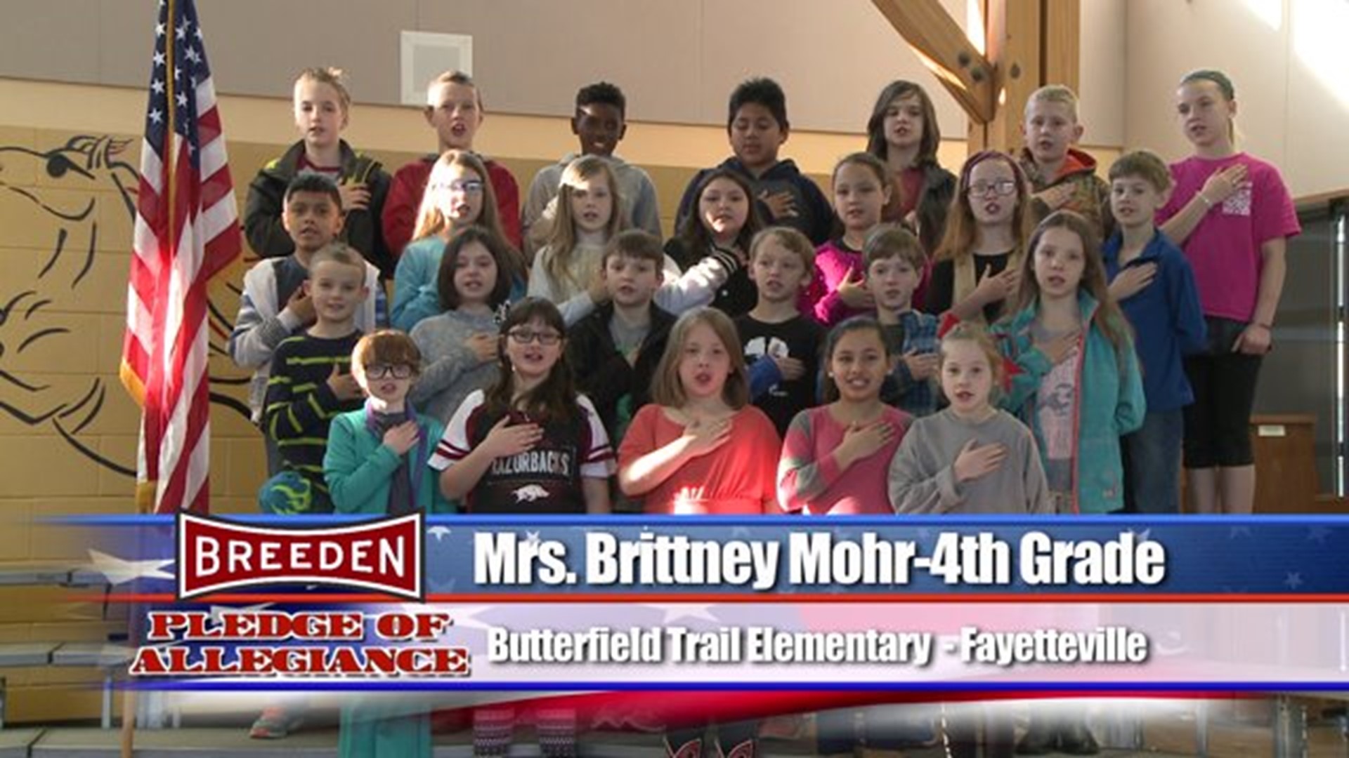Butterfield Trail Elementary, Fayetteville - Mrs. Brittney Mohr - 4th Grade