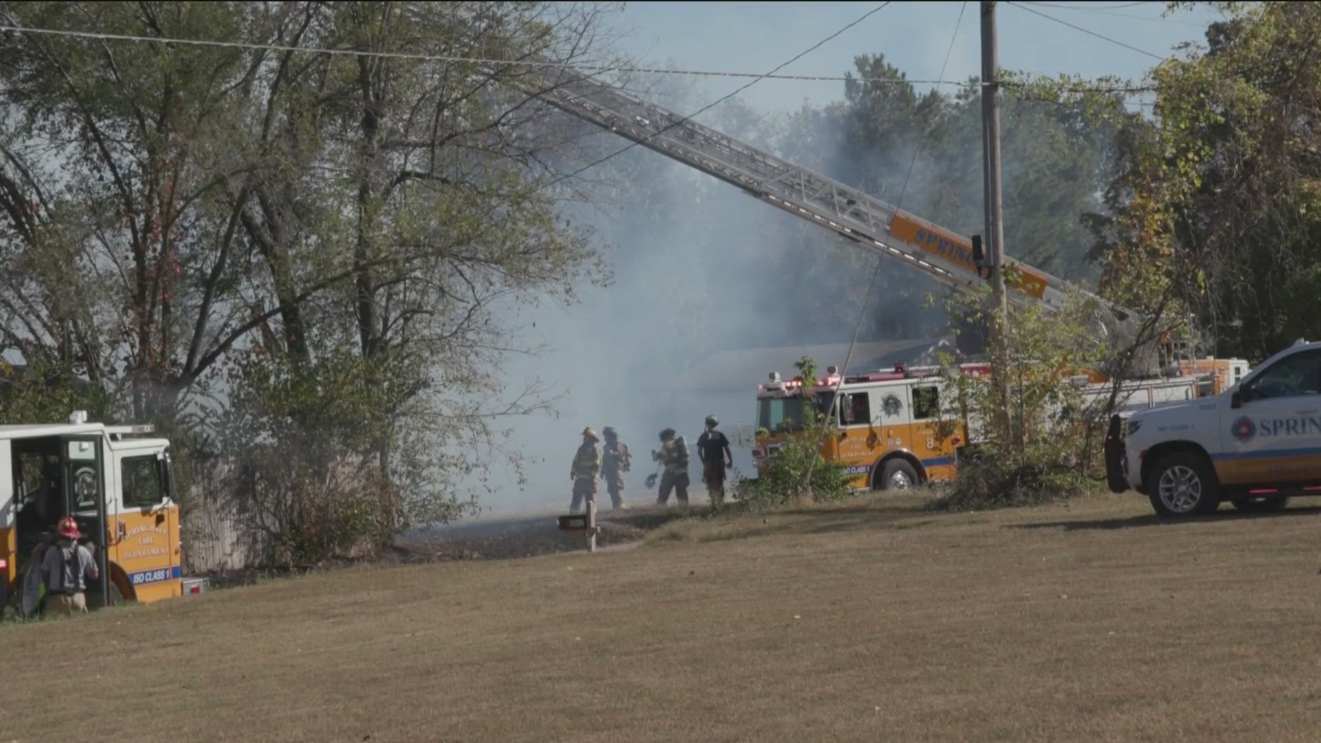 There are burn bans in effect for several counties in Arkansas, including Benton and Washington counties.