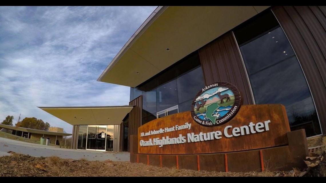 J.B. And Johnelle Hunt Family Ozark Highlands Nature Center Opens ...