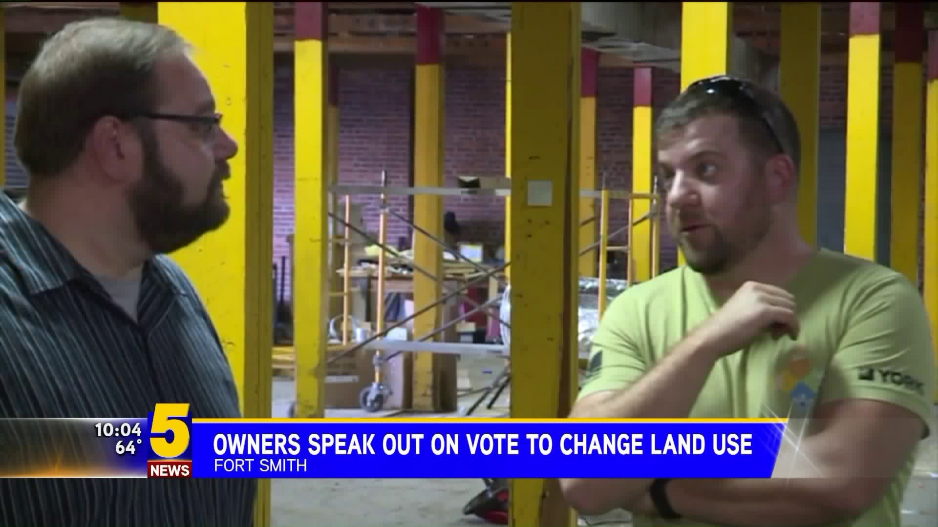 Owners Speak Out On Vote to Change Land Use
