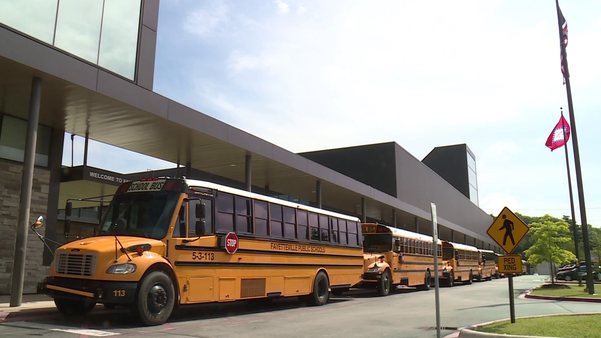 The Fayetteville Public Schools superintendent says that "There is no tolerance for bringing any type of weapon or replica weapon to school."