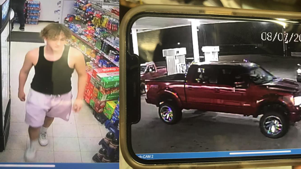 Muldrow Police searching for theft and vandalism suspect