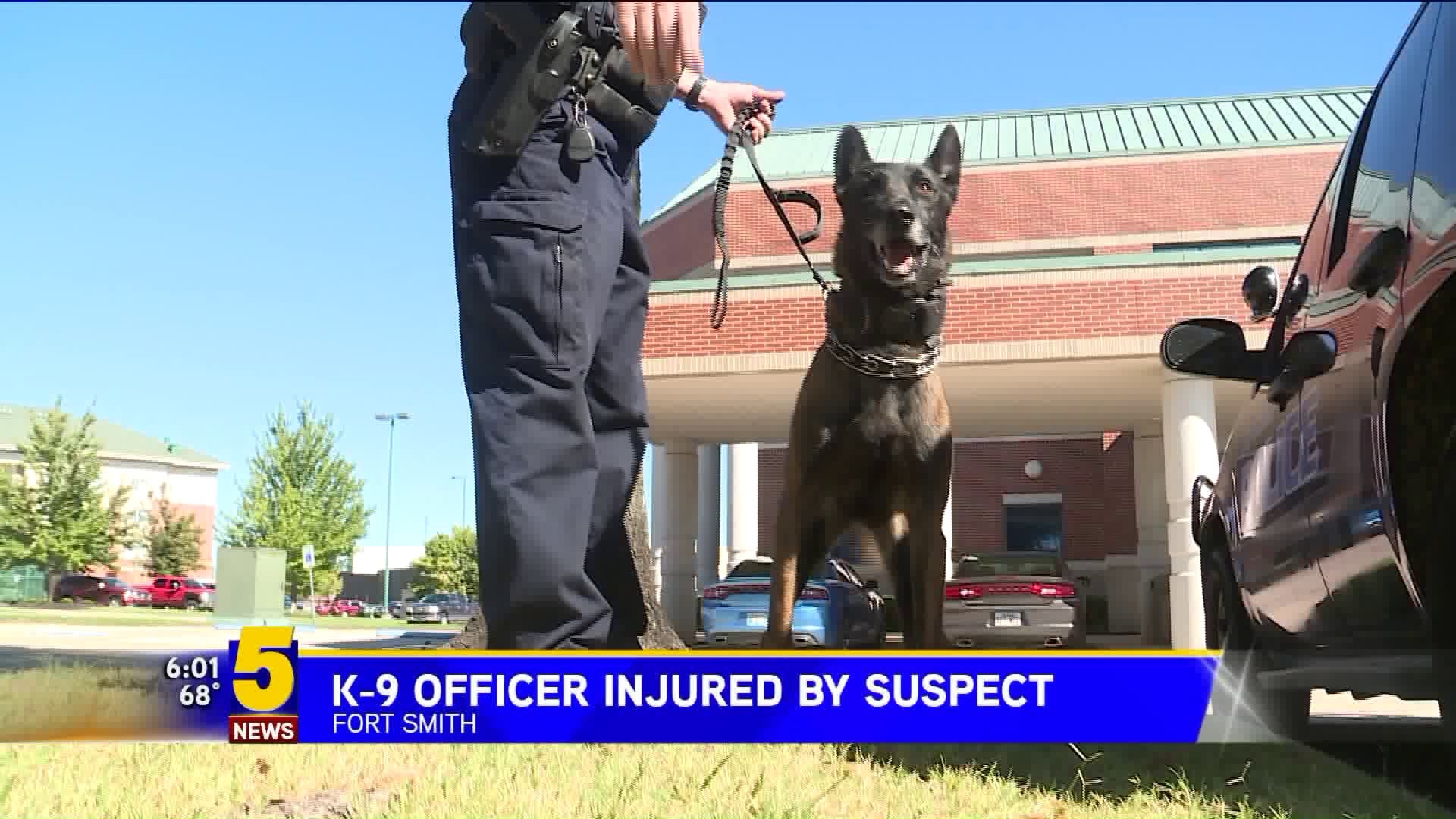 K9 Officer Injured By Suspect In Pursuit